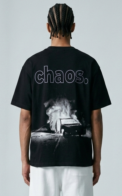 "LUMIN DISTORTION" Graphic Tee